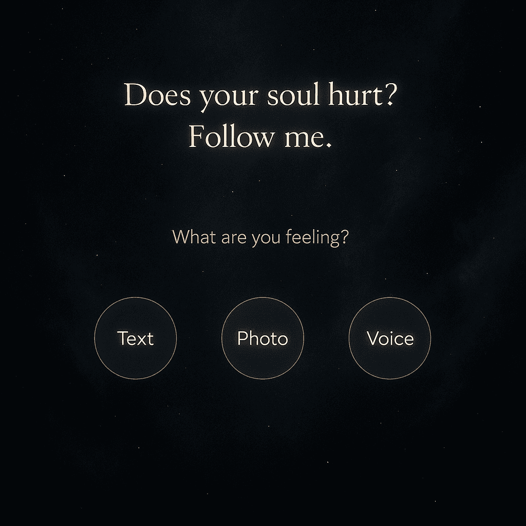 Text, voice, or photo