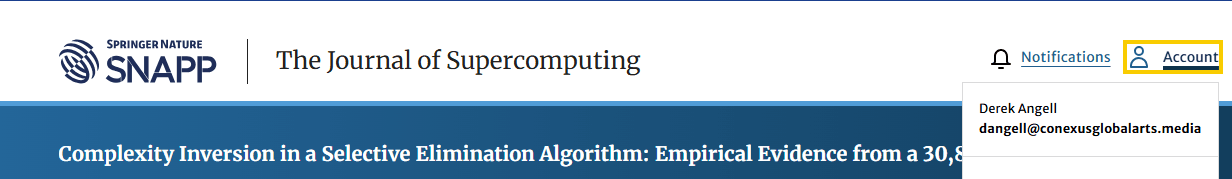 Springer Nature Journal of Supercomputing Submission